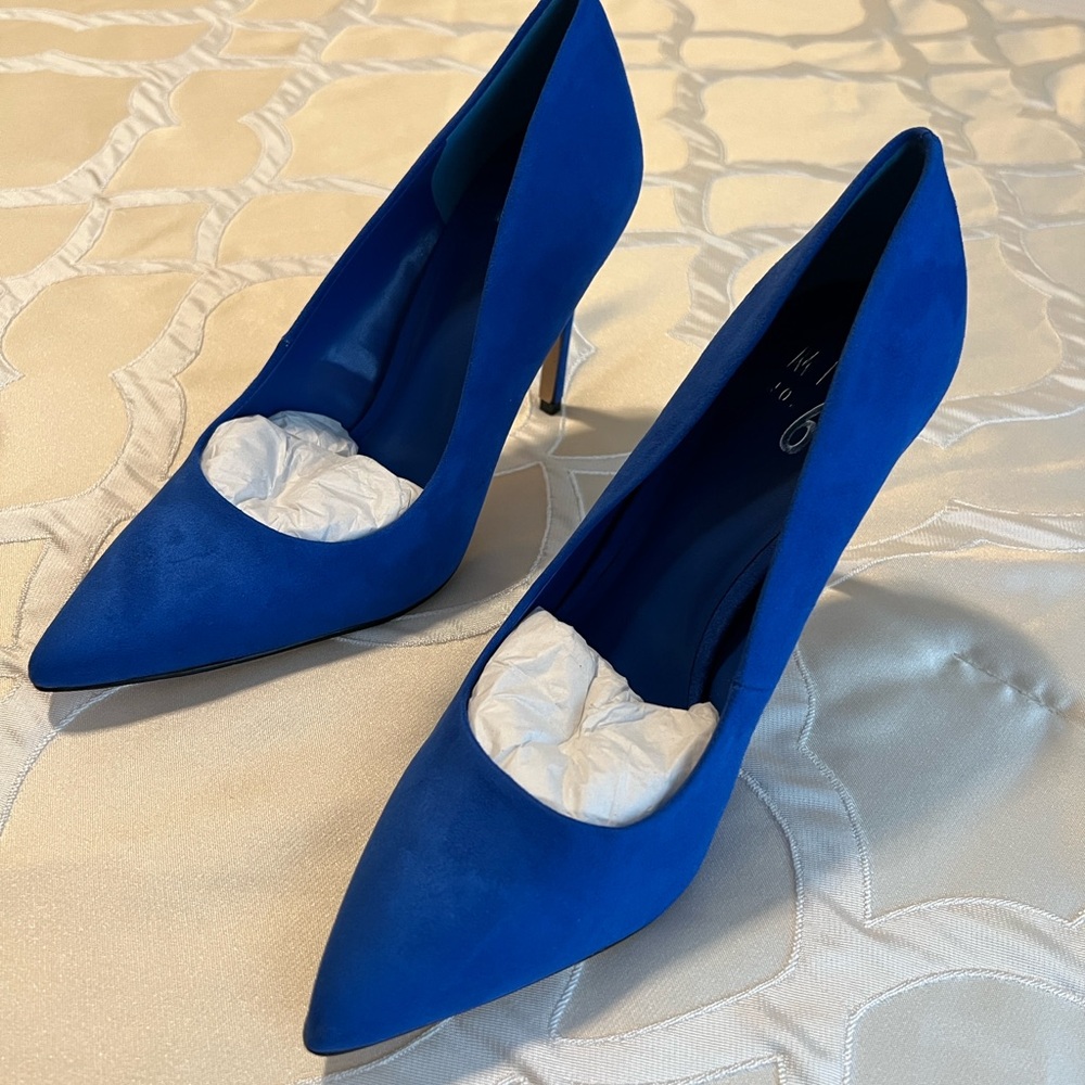 Mix No. 6 Cobalt Blue Pointed Toe Pumps – Size 9 NWOT